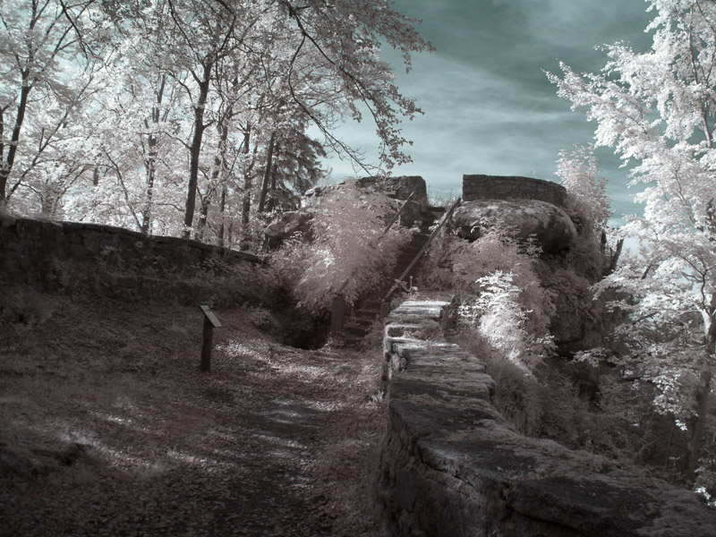 Auf dem Roten Schlo&szlig;